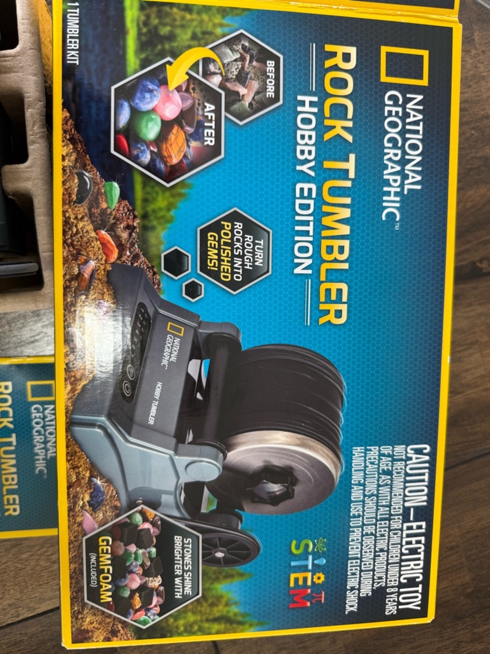 National Geographic Rock Tumbler - hobby edition